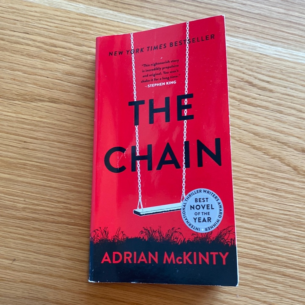 THE CHAIN Paperback Novel by Adrian McKinty